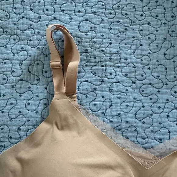 HONEYLOVE Crossover Bra In Beige Size L comfort adjustable casual - Picture 3 of 7